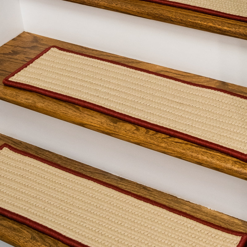 Tapis d'escalier Morganza Seville, Rose