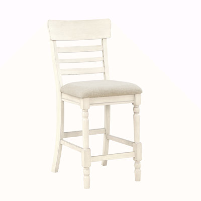 Ensemble de 2 chaises de salle à manger en bois de style campagnard