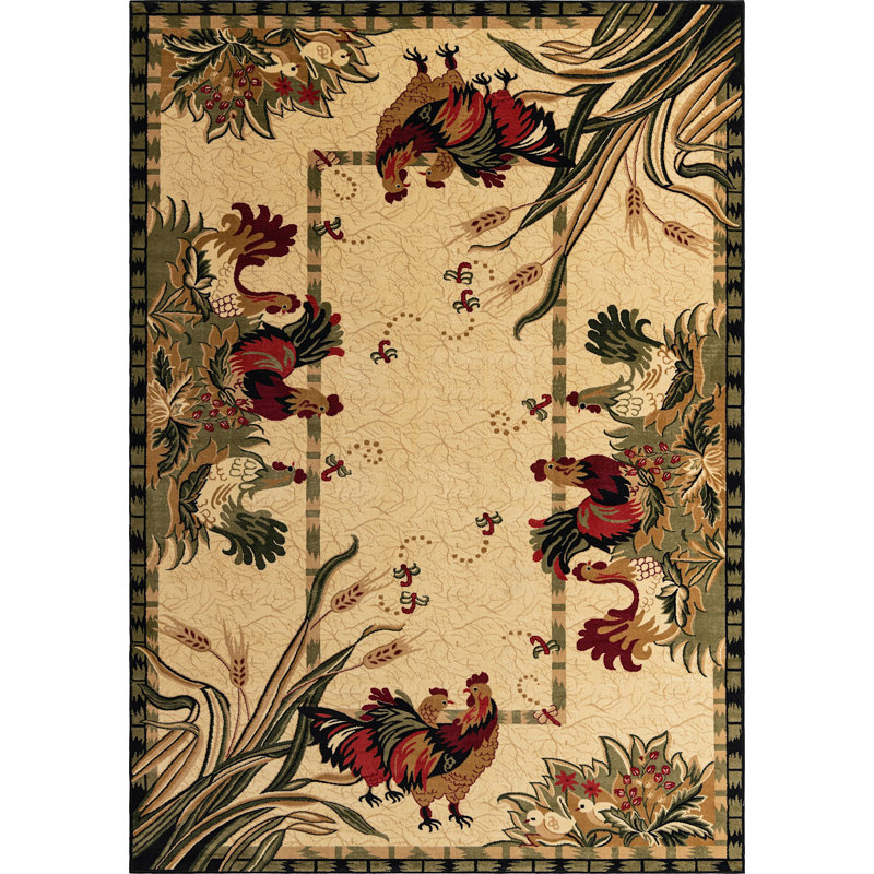 Josie-Leigh Floral Indoor Rug, Rectangle 10' x 14'