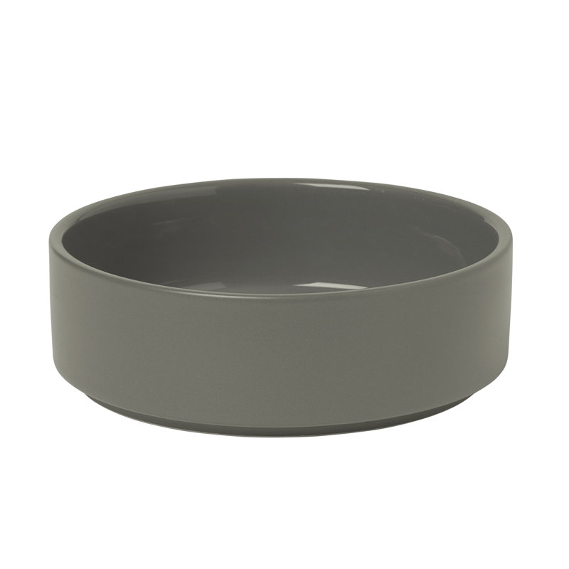 Pilar 12 oz. Pasta Bowl, Pewter