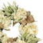 23" Hydrangea And Heather Wreath With Bows