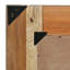 Miroir en bois brun 28 po Profondeur, largeur 1, hauteur 40, splendide l 1,01 po x H 39,83 po x P 27,23 po