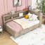 Lit de jour en bois 3 tiroirs avec tablettes-1802393664