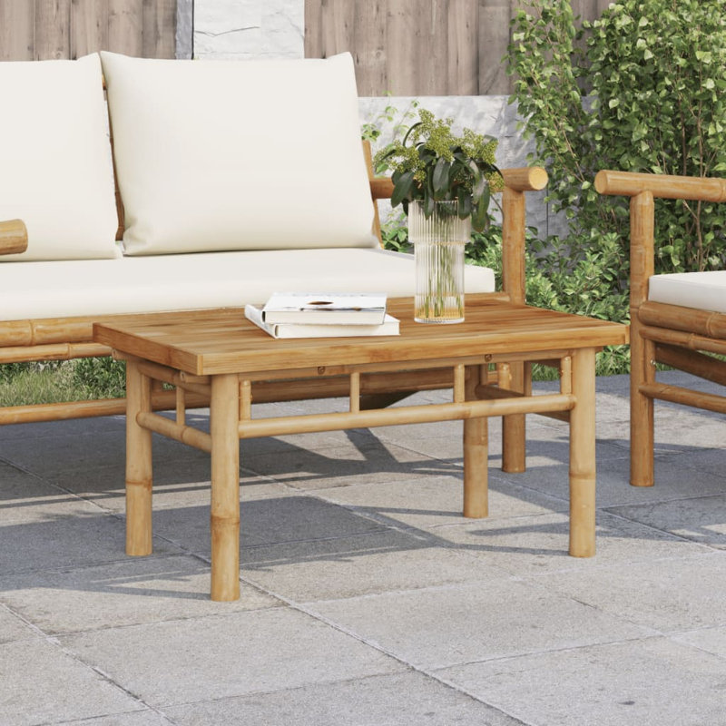 Alcinda Solid Wood Four Leg Coffee Table, 35cm H x 70cm W x 40cm D