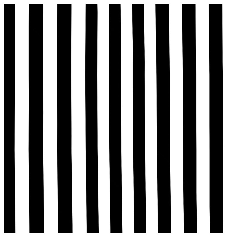 Black White Stripes Duvet Covers, Lit simple