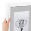 Cadre pour photo 20 po x 30 po blanc mat-70803726