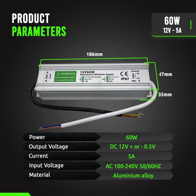 60W Electronic Transformer