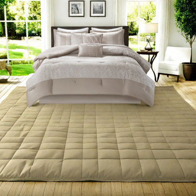 Luxurious Chenille Jacquard Bedding Set, Polyester Comfort, Taupe Elegance For Home Decor