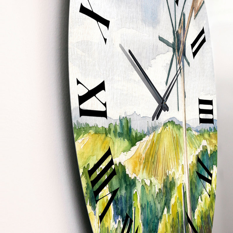 Horloge murale très grande, Moyen