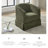 Upholstered Swivel Barrel Chair Set Of 2-2101091283