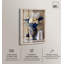 «Blue Floral Feathers Kitchen Decor Shadowbox» par Art Remedy-120055052-120055055