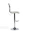 Greta Swivel Upholstered Adjustable Height Bar Stool-36299391