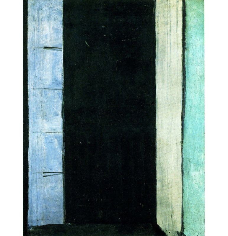 Fenêtre à la française à Collioure, H 24 po x l 19 po