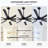72"/84"/100" Outdoor/Indoor 8 Aluminum Blades Ceiling Fan With Light and Remote-1417812733-1417812723