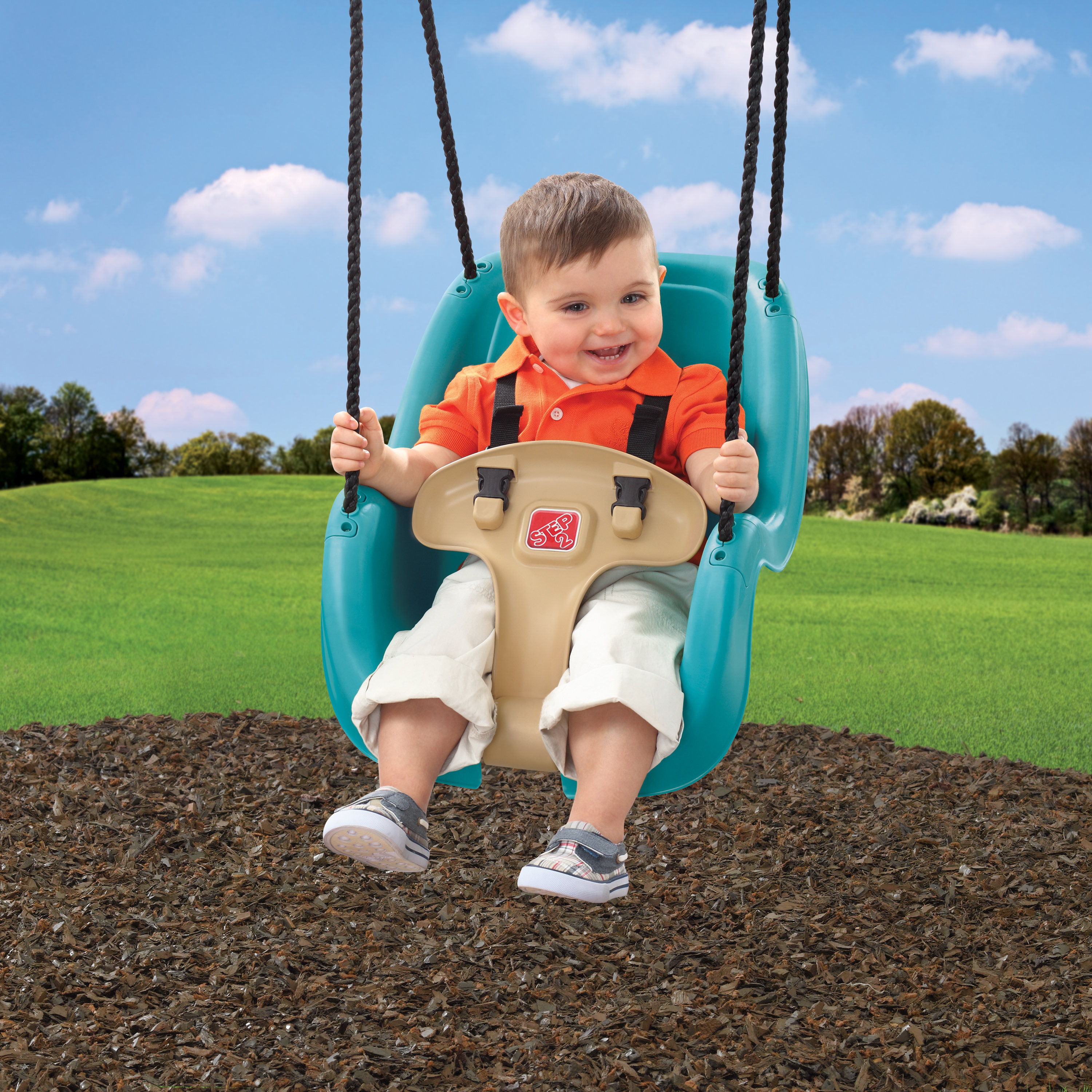 Plastic swing sets step hot sale 2