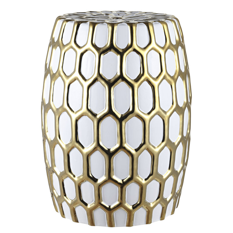 Tabouret de jardin en céramique Crim