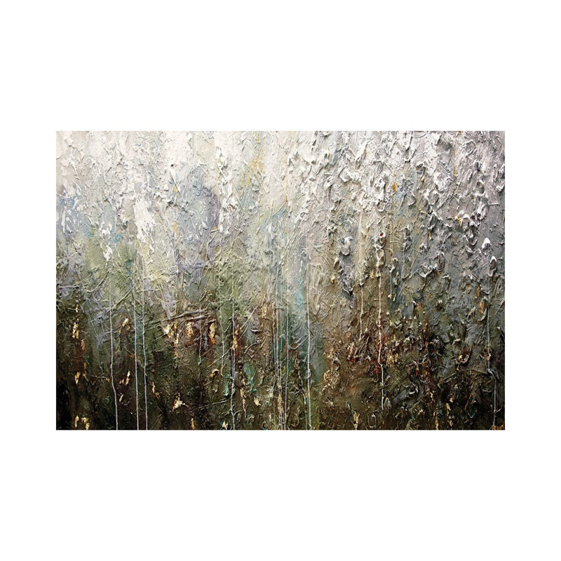 La forêt-Otz150, H 12 po x l 18 po x P 0,75 po, Toile tendue
