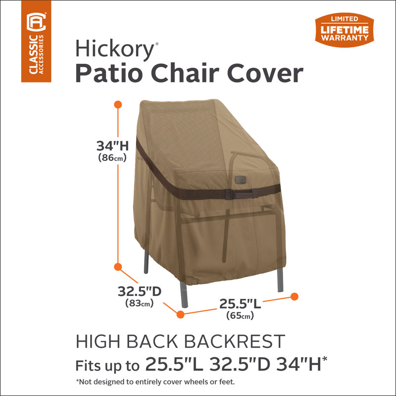 Hickory Outdoor Patio Chair Cover