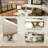 Modern Wooden Accent Center Table