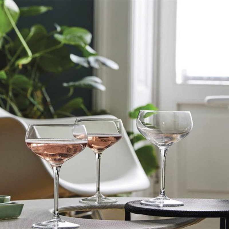 Bartender Glass Champagne Coupe Saucers - 305ml