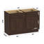 Base de meuble-lavabo double 48 po seulement-106891094