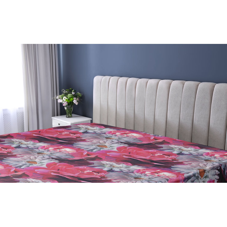 Drap-housse floral Ambesonne