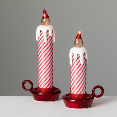 Mr. Christmas 10 Resin Candles Set of 2 - 20902794