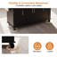 92 cm W Kitchen Island with Top-131255145