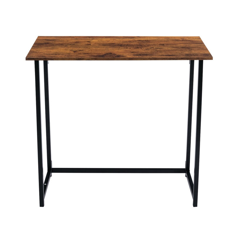 Fresca 80Cm W Rectangular Writing Desk, Brown