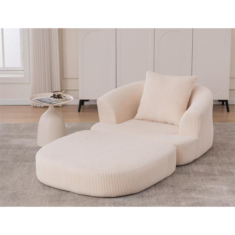 Fauteuil inclinable pliable, Beige