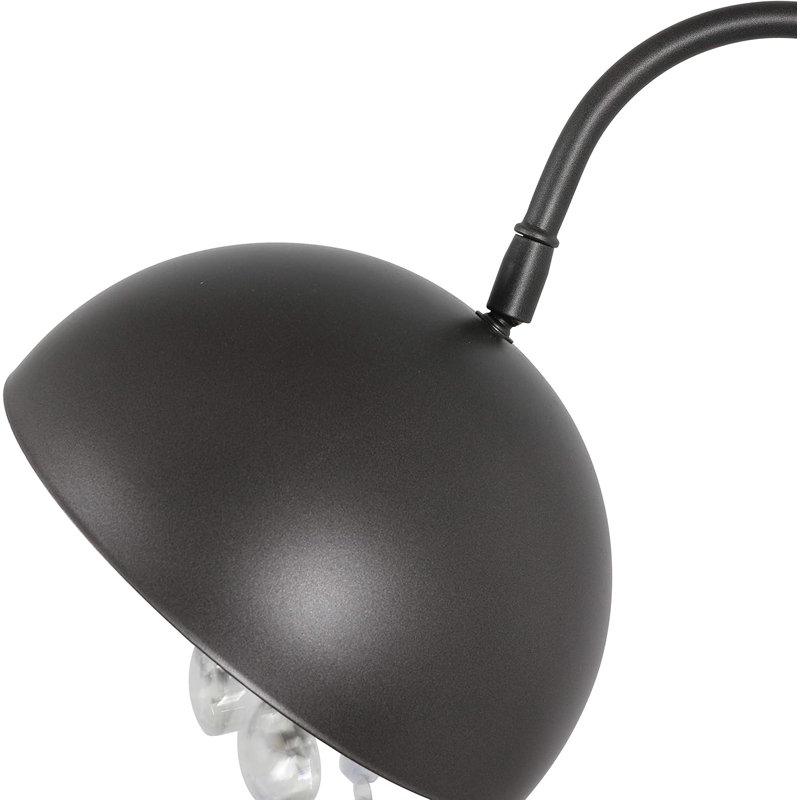 Rimmer Metal Desk Lamp, Dark Gray