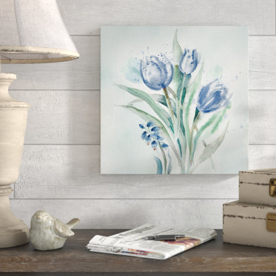 " Blue Flower Wash II "