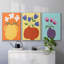 Modern Moderns I, reproduction encadrée sur toile 3 pièces-91887605-91887606