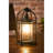 16.54 " Solar Powered Integrated LED Cylinder Lantern