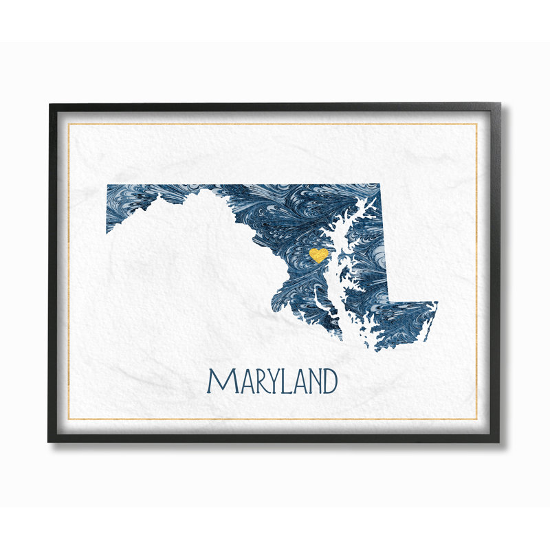 « maryland minimaler le papier marbré » par daphné polselli, impression, H 24 po x l 30 po x P 1,5 po