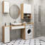 Laz-Son Freestanding Bathroom Cabinet-121785350