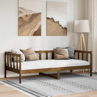 Day Bed Solid Pine Wood 35 X 79 In by Lark Manor