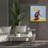'Lax Bunny' by Lucia Heffernan, Canvas Wall Art-526965750