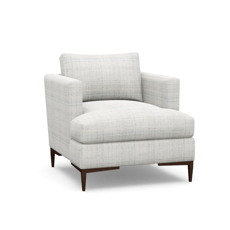 Fauteuil d'appoint Aiden, Bronze Antique, Galet Manchester