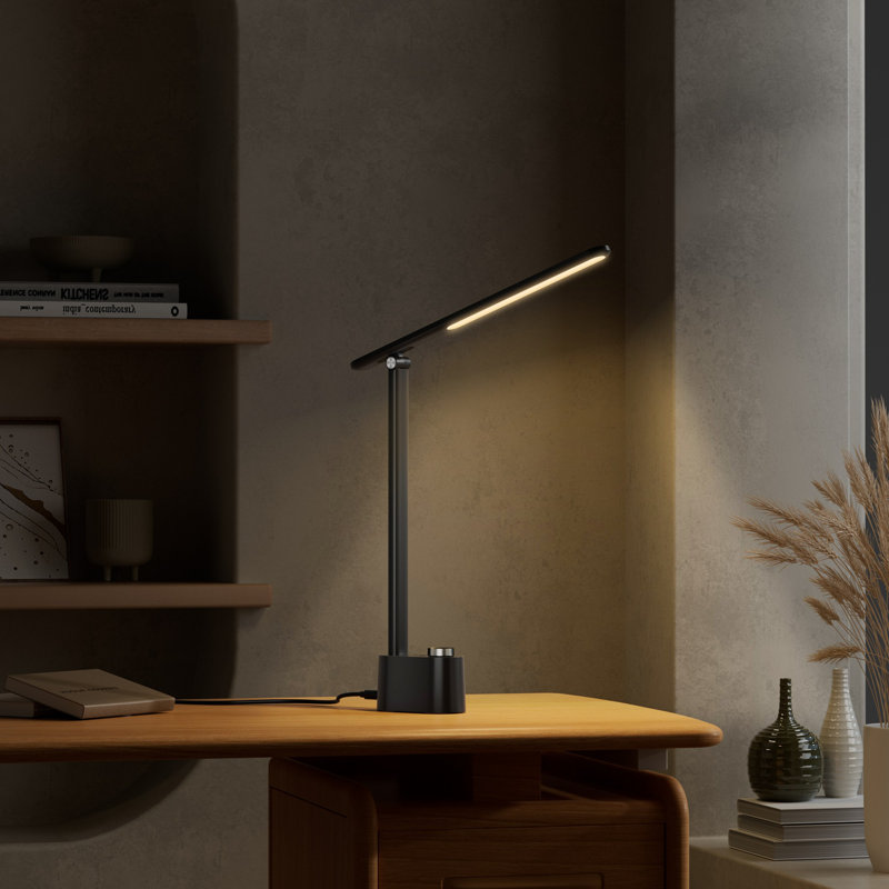 Lampe de table à DEL sans fil Honeywell HWT-H01, Noir