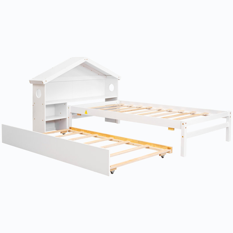 Lit plateforme 44,63 po Gotmar, Blanc