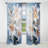Beige And Yellow Pure Lily Beauty Whispers II - Lilies Floral Room Darkening Curtain - 1 Panels-107566939