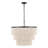 24" 5-Light Tiered Rope Drum Chandelier-393729667