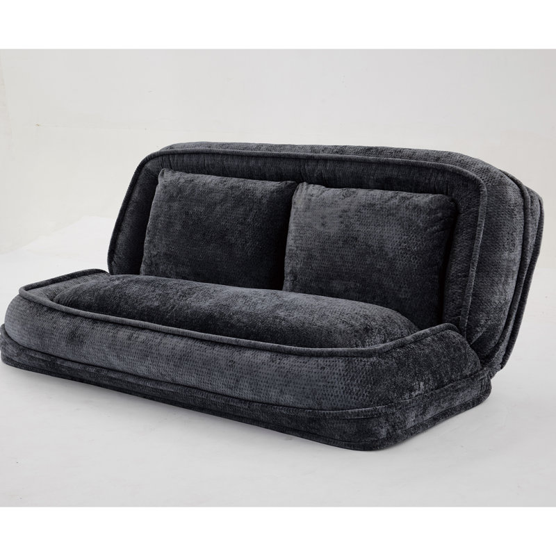Lit double pour homme et animal polyvalent, causeuse paresseuse avec positions réglables et coussins moelleux pour la détente