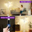Lampe sur pied 67 po avec télécommande et 3 ampoules incluses-158223448