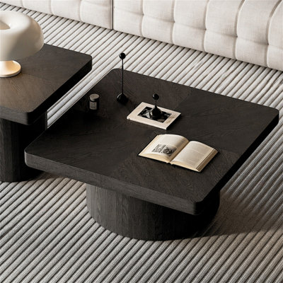 Ensemble de 2 tables basses gigognes Modern