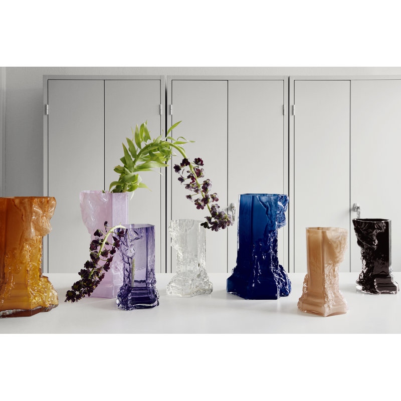Rocky Baroque Table Vase, Violet
