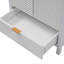 Meuble-lavabo 24 po avec lavabo combiné, meuble-lavabo moderne avec trou de robinet simple, grand espace de rangement et charnières à fermeture en douceur-680501692