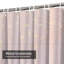 Rideau de douche Autumn Abstract Foliage Rose Blush-90545063