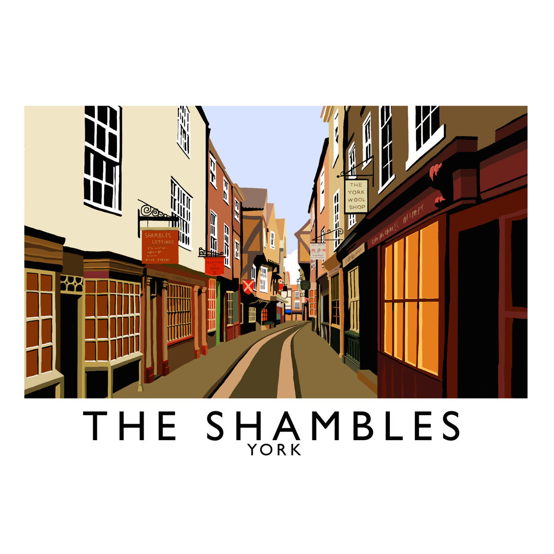 The Shambles by Richard O'Neil - Print